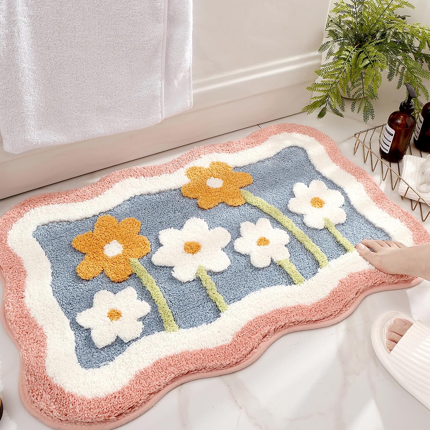 Quick Dry Diatomite Bath Mat - Badmat Antislip Zacht Kunstwol Tapijt Sneldrogend