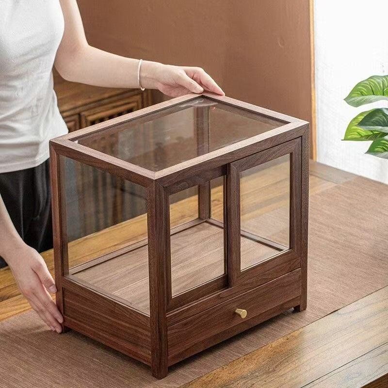 Storage & Organization - Nieuwe North American walnoot theeset voor