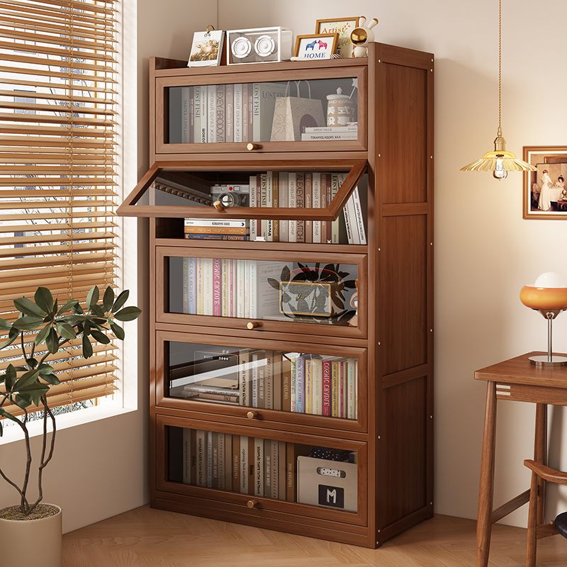 Storage & Organization - Multifunctionele bamboe boekenkast, grote capaciteit, houten