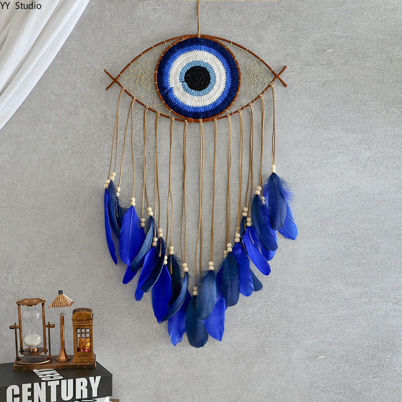 Home Decor - Creatieve handgemaakte duivelsoog wandkleden woondecoratie accessoires