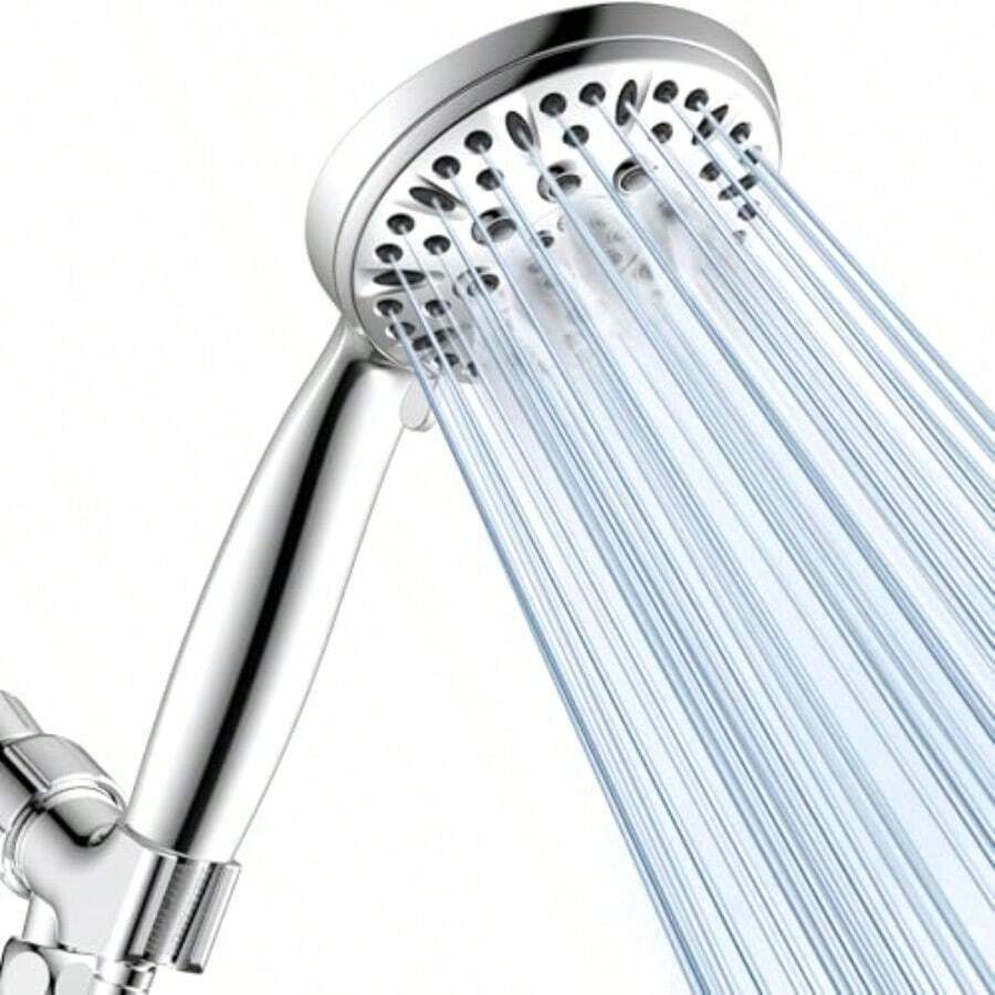 High Pressure Shower Head Handheld - Douchekop met 6 sproeistanden, handdouche met