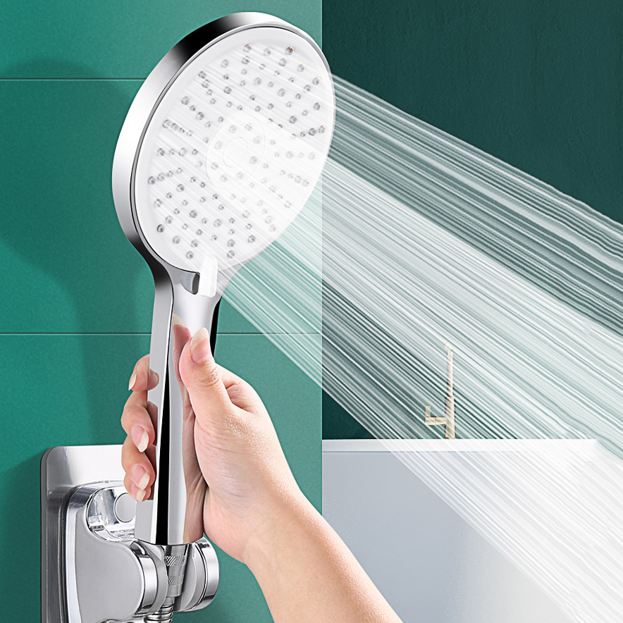 Zwarte douchekop met 5 standen - High Pressure Shower Head Handheld recensie en prijs