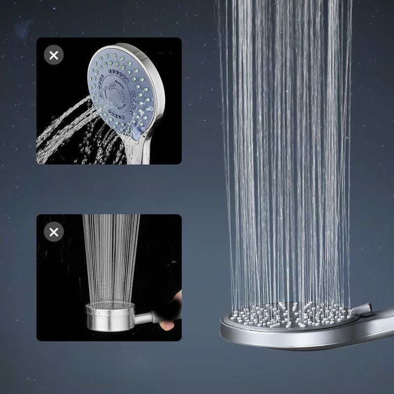 Zwarte douchekop met 5 standen - High Pressure Shower Head Handheld recensie en prijs