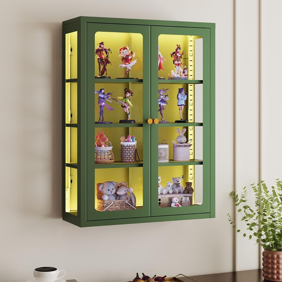 Metalen wandkast voor het pres - Lighting recensie en prijs