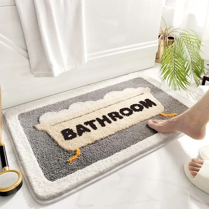 Badmat Antislip Zacht Kunstwol - Quick Dry Diatomite Bath Mat recensie en prijs