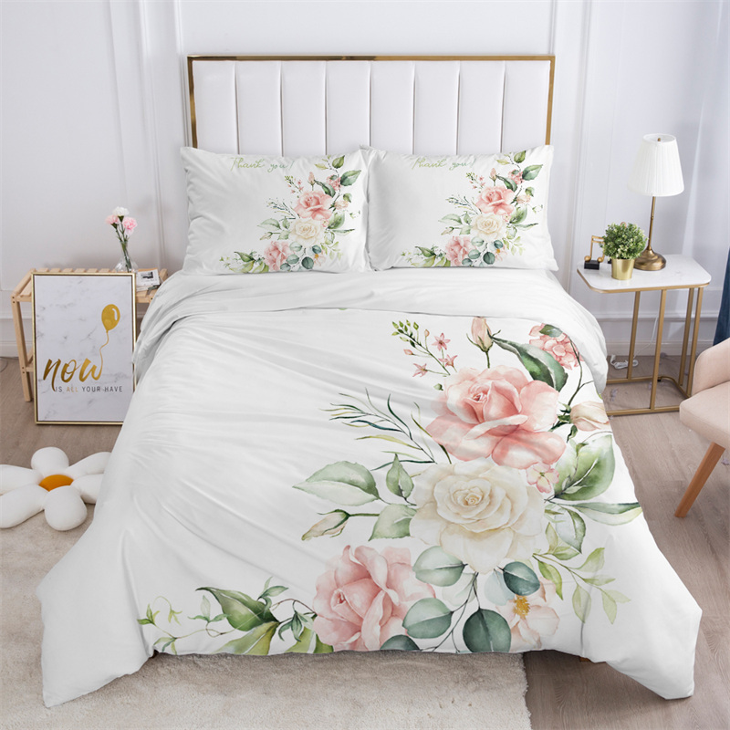 Rustieke Bloem Wit Beddengoed  - Aesthetic Floral Duvet Cover recensie en prijs