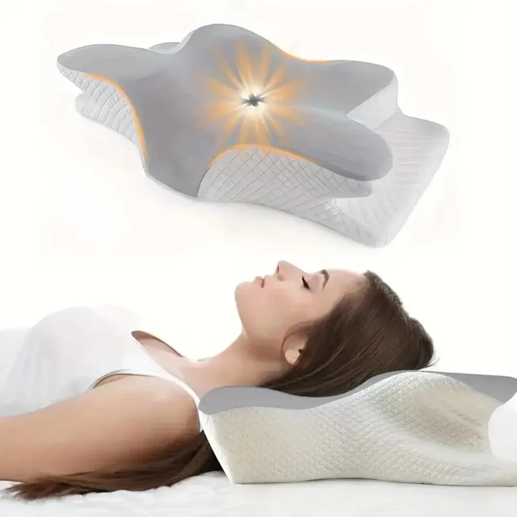 Memory Foam kussens, vlindervo - Memory Foam Orthopedic Pillow Neck Pain recensie en prijs