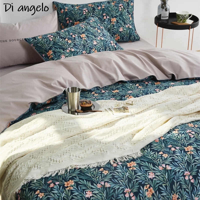 600TC Egyptisch katoen RU Euro - Aesthetic Floral Duvet Cover recensie en prijs