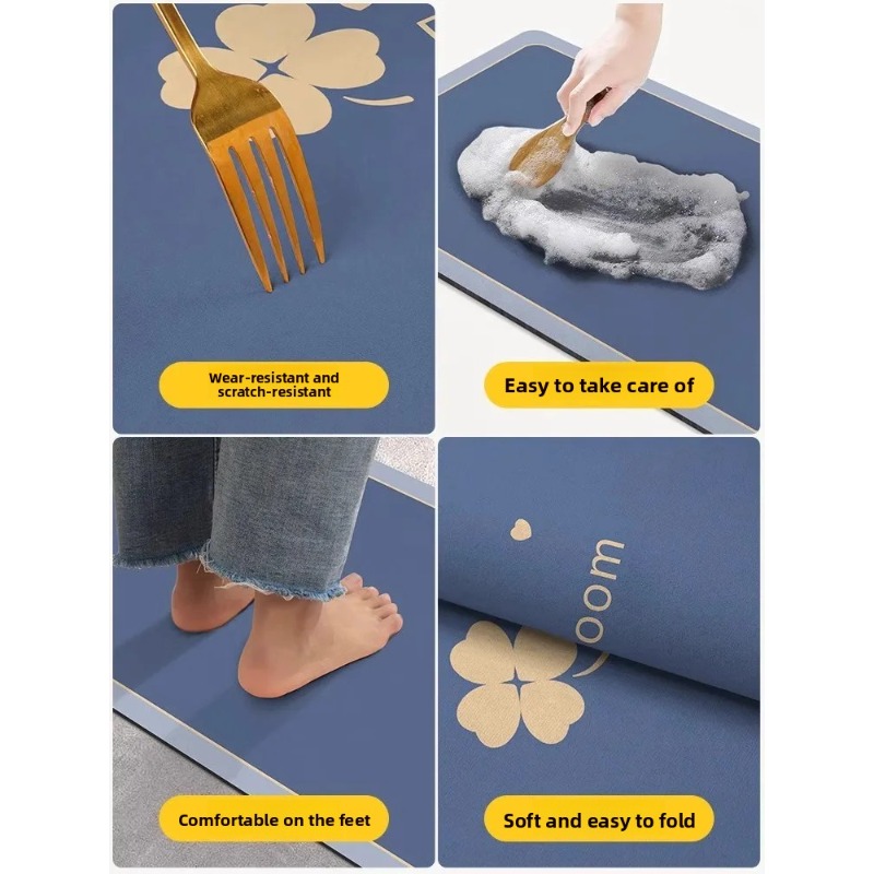 Diatomite badmatten badkamer a - Quick Dry Diatomite Bath Mat recensie en prijs